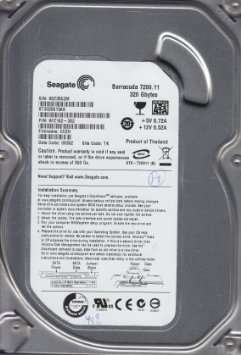 Seagate 320GB 7200RPM Sata 3.5' HDD